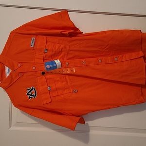 Auburn Columbia fishing shirt